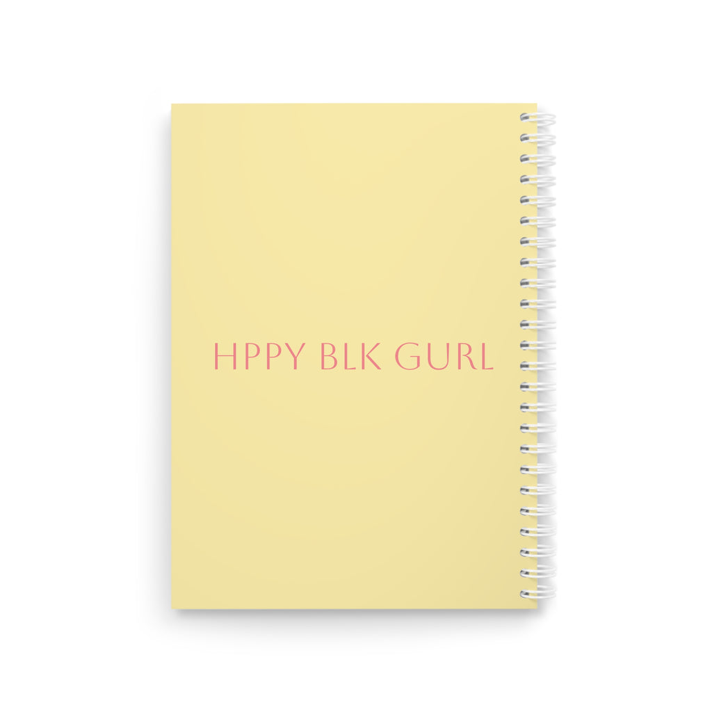 HPPY GURL Yellow Journal
