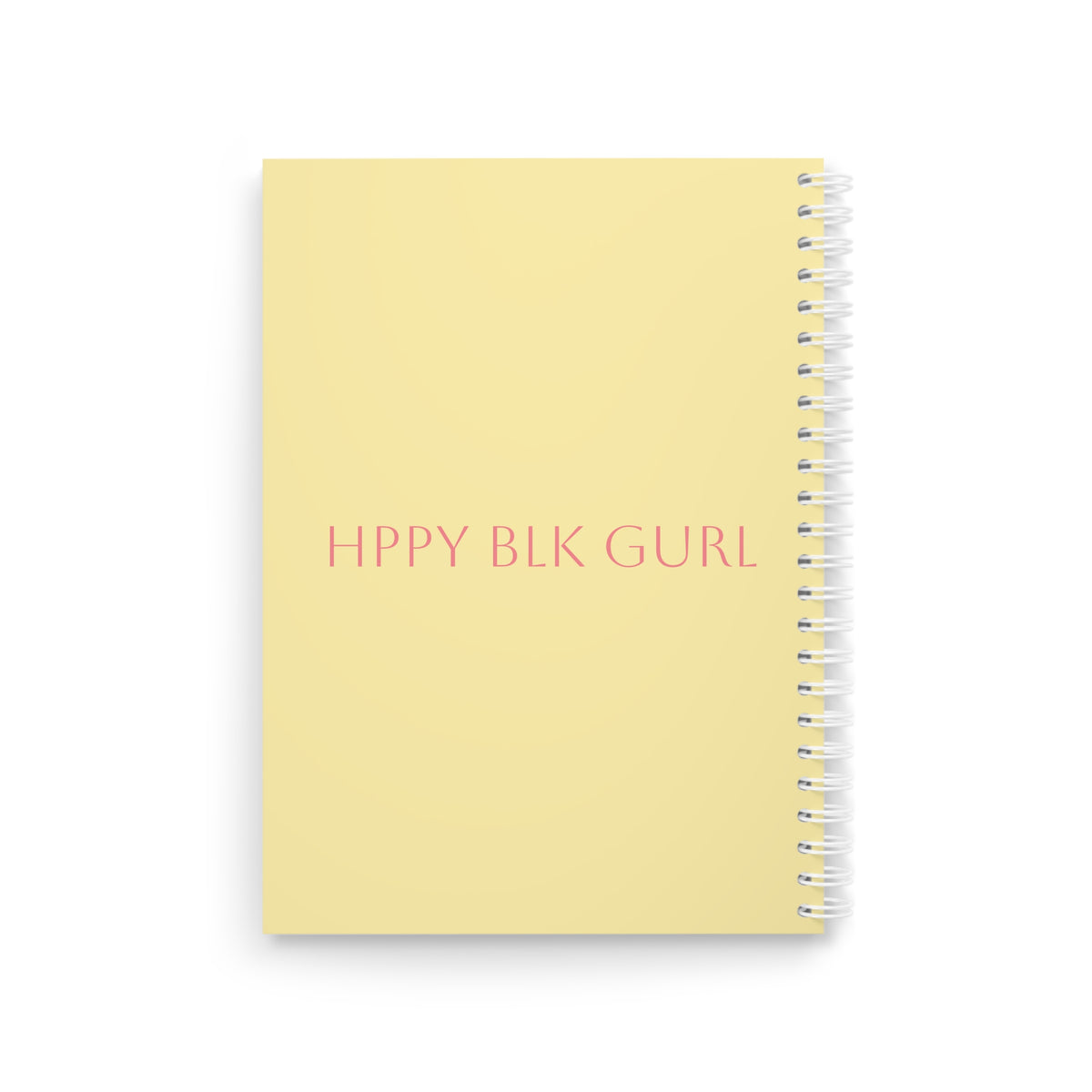 HPPY GURL Yellow Journal