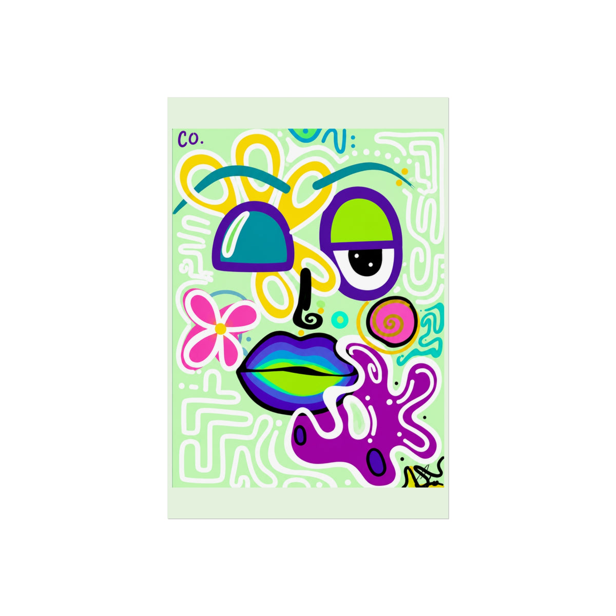CHIC GURL POSTER