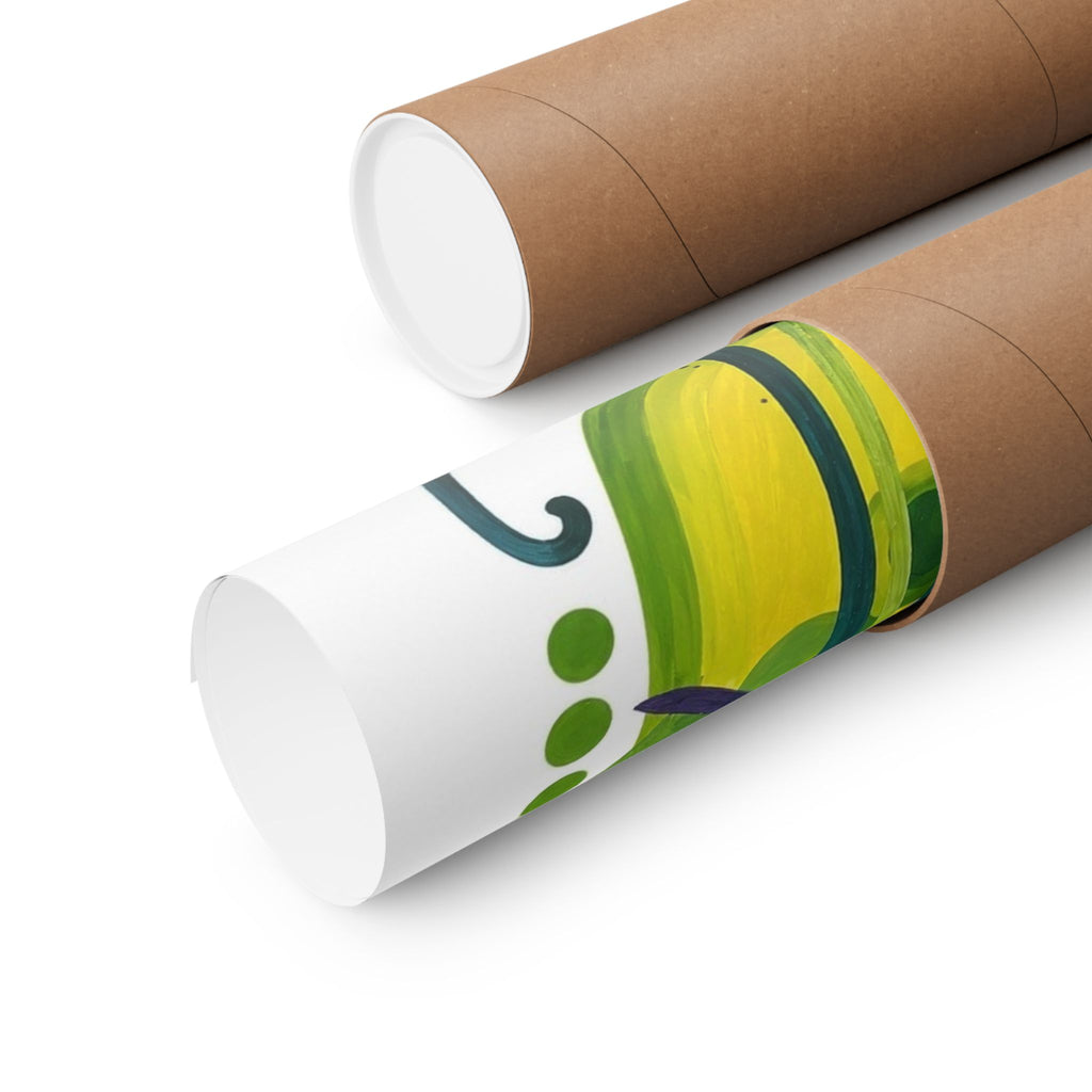 GREEN GODDESS Matte Poster