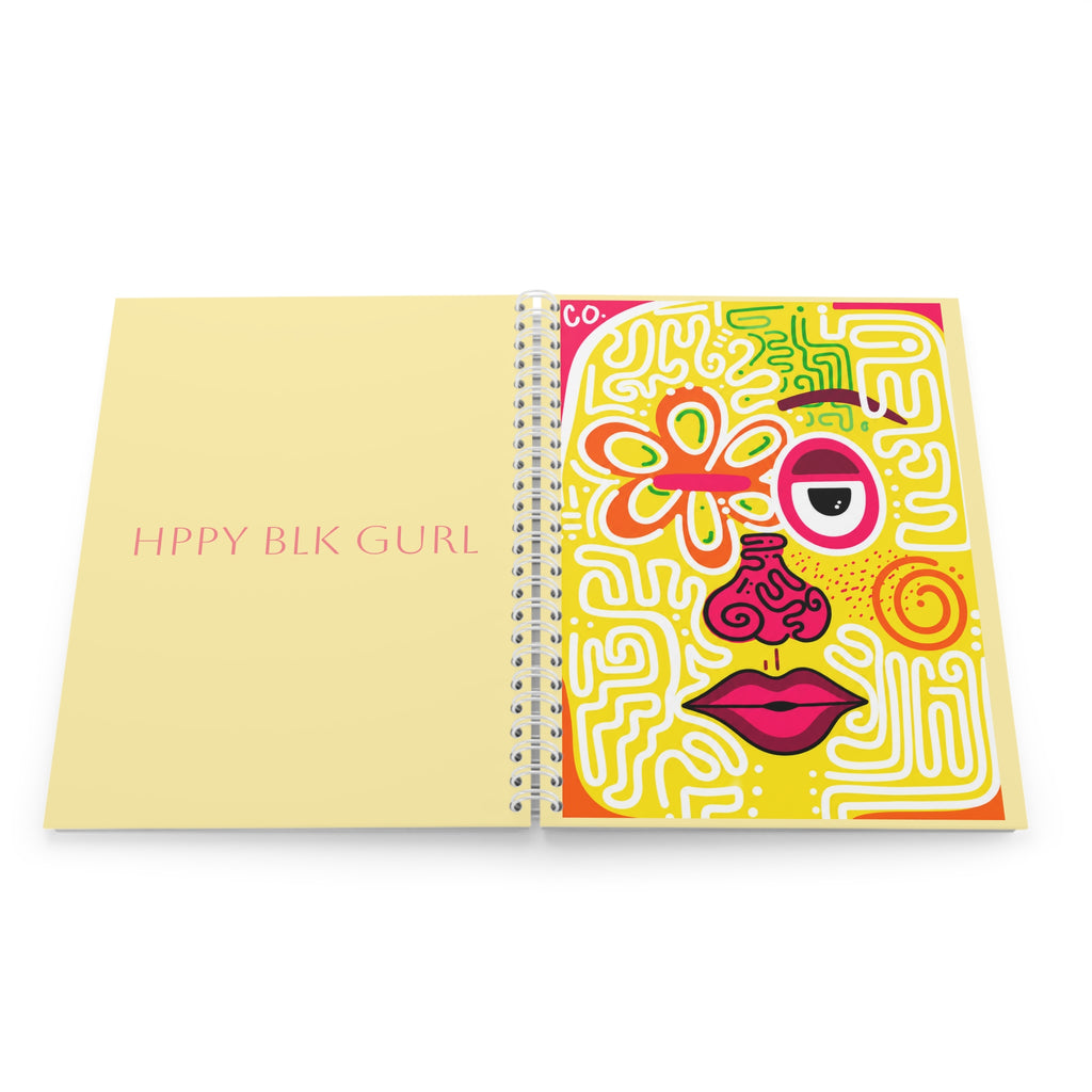 HPPY GURL Yellow Journal