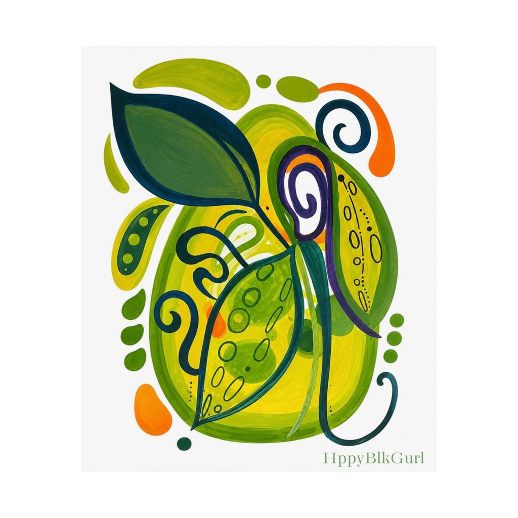 GREEN GODDESS Matte Poster