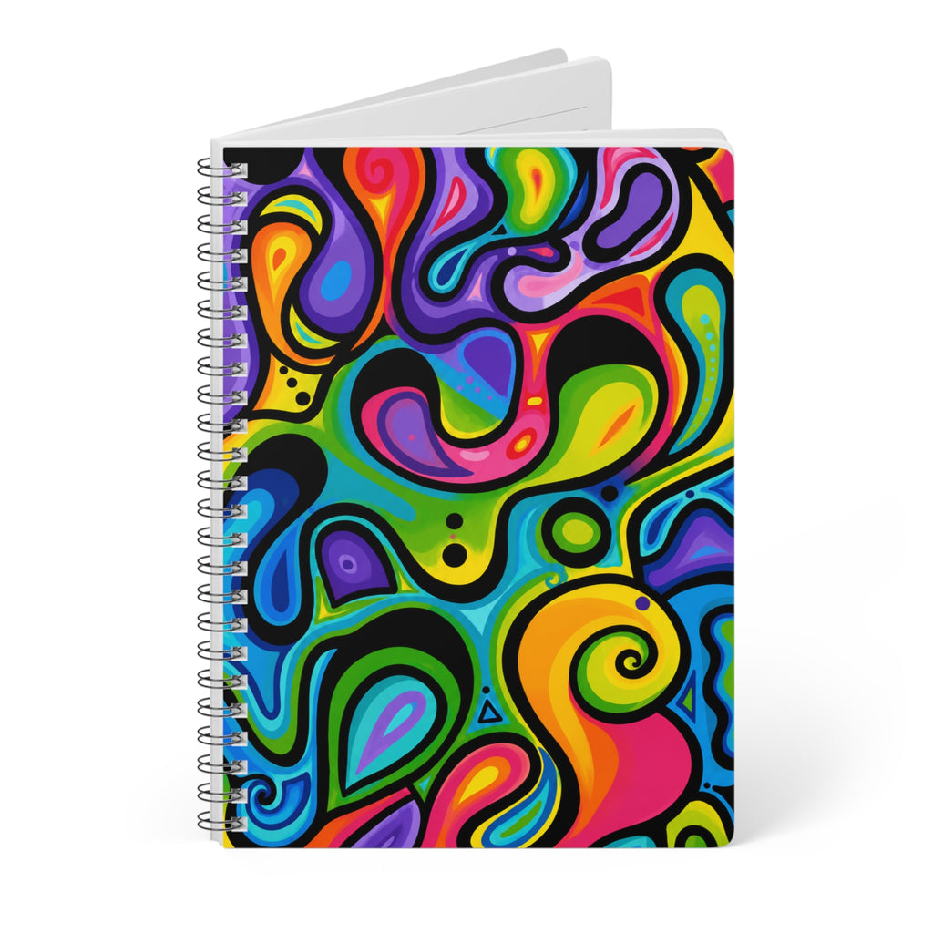 TRIPPY DREAM – Colorful Abstract Journal