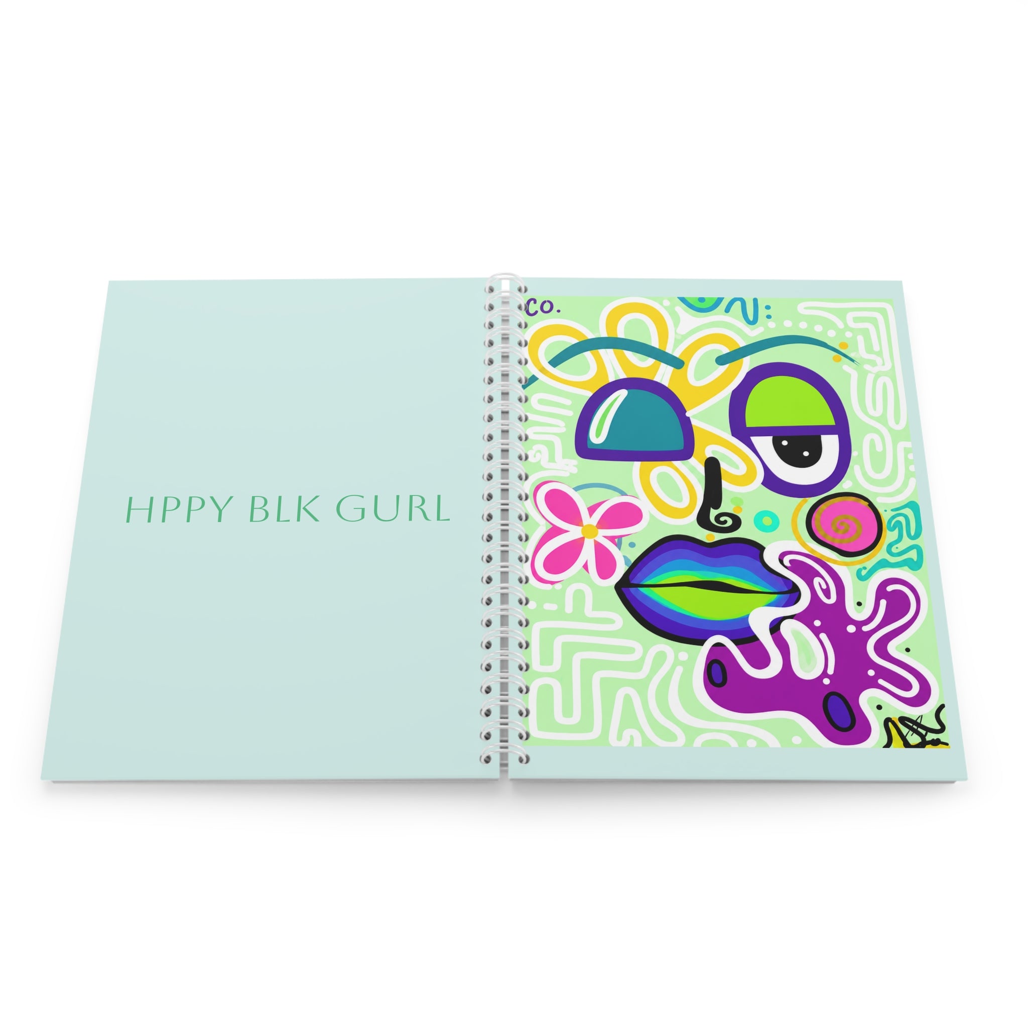 CHIC GURL Spiral Notebook