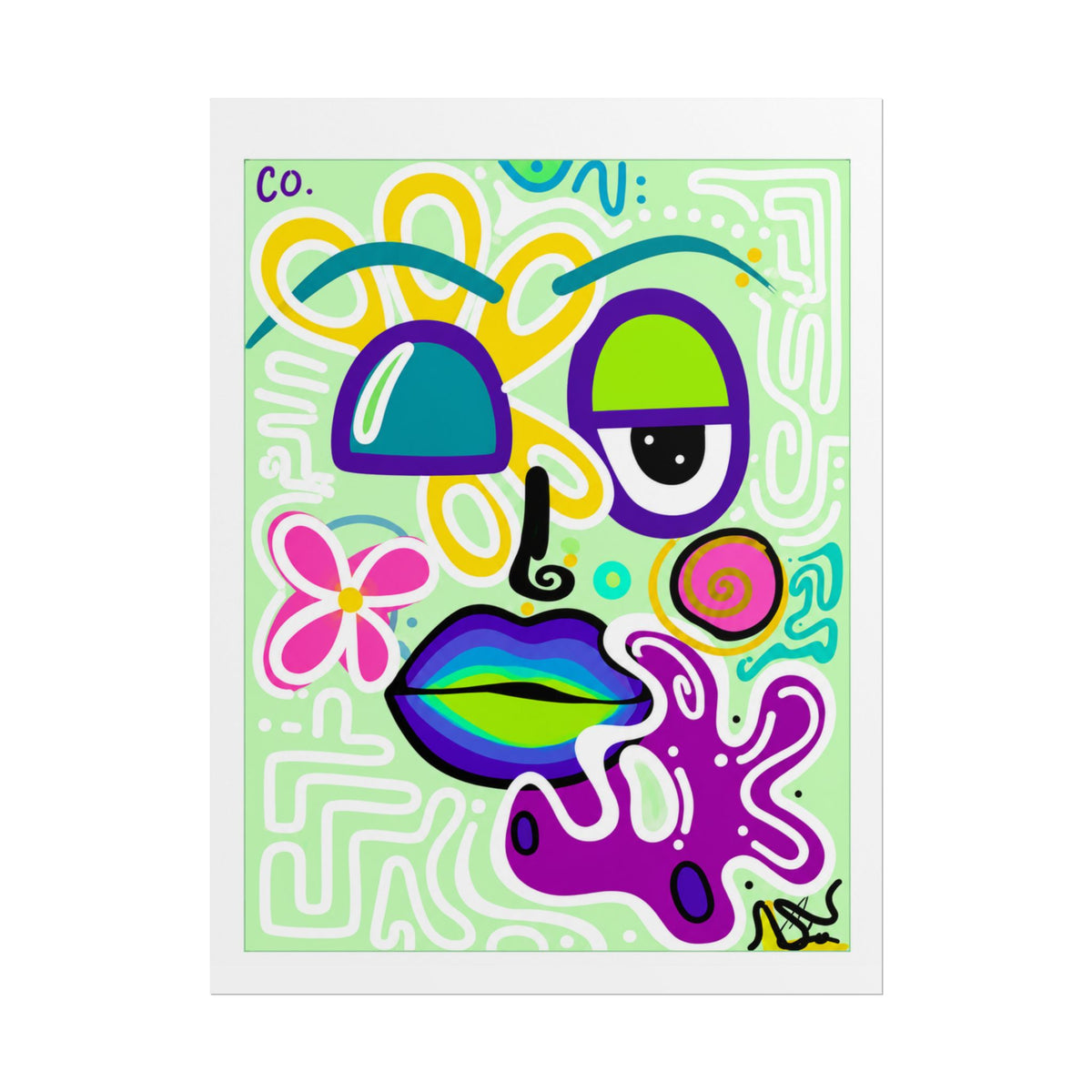CHIC GURL POSTER