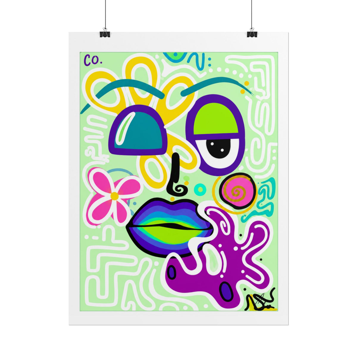 CHIC GURL POSTER