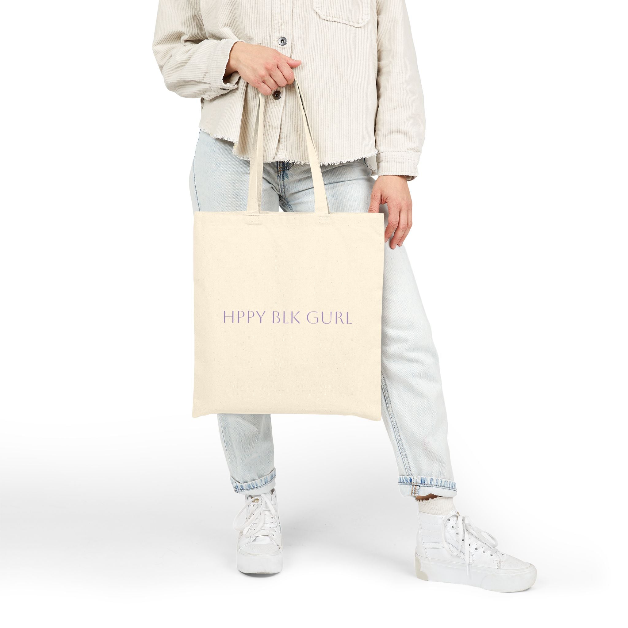 SPRING CLIMAX Cotton Canvas Tote Bag