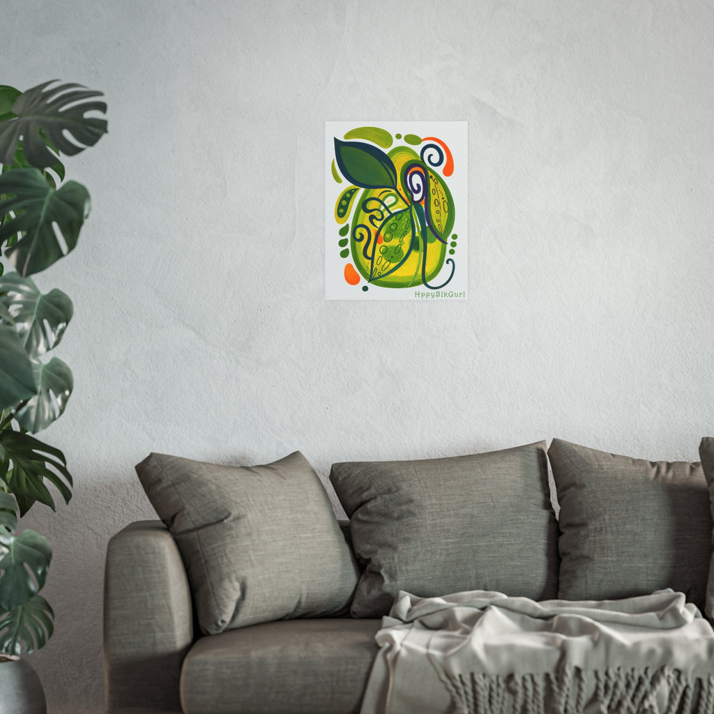 GREEN GODDESS GLOSS POSTER