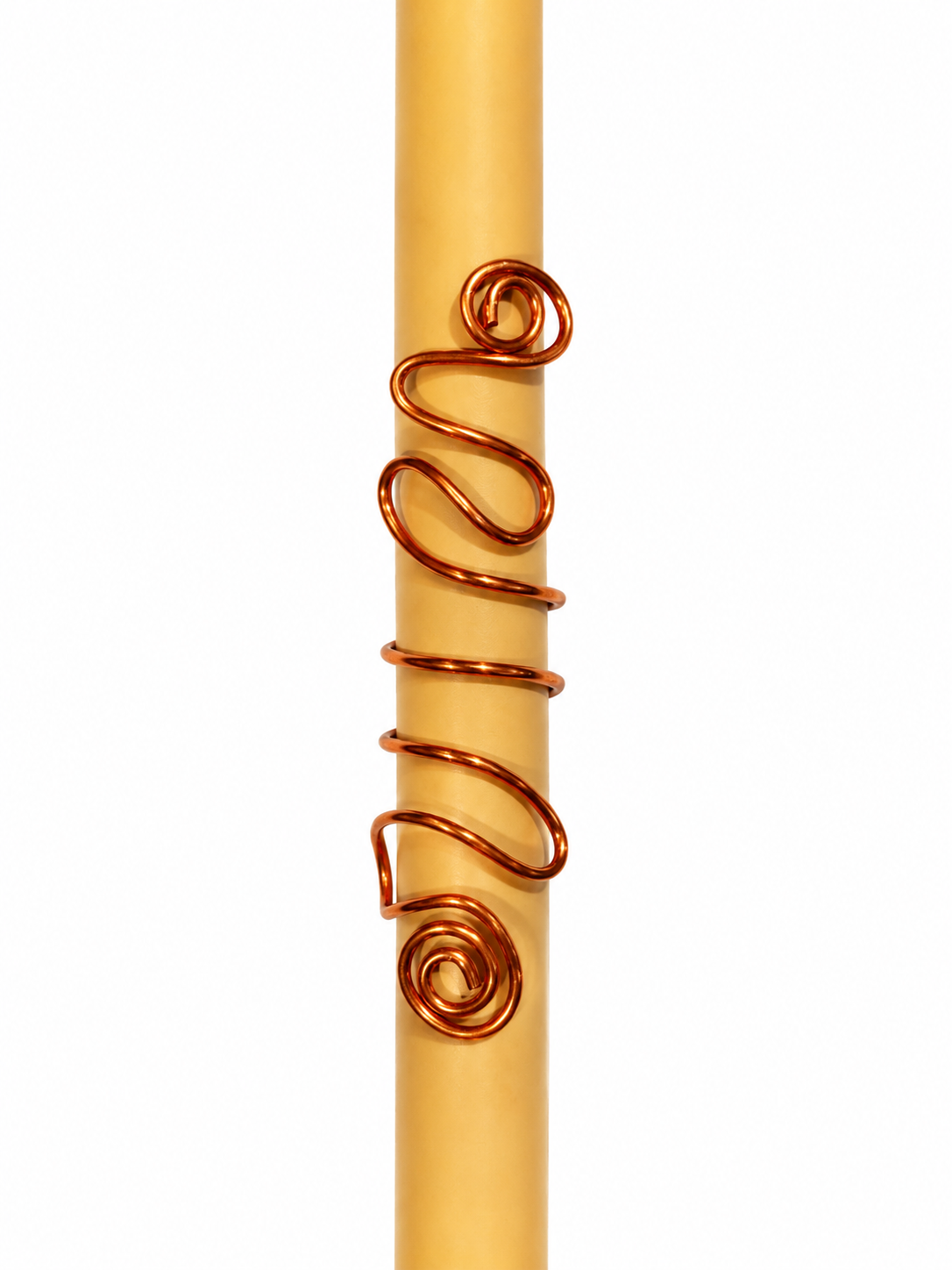 SPIRAL COPPER RING