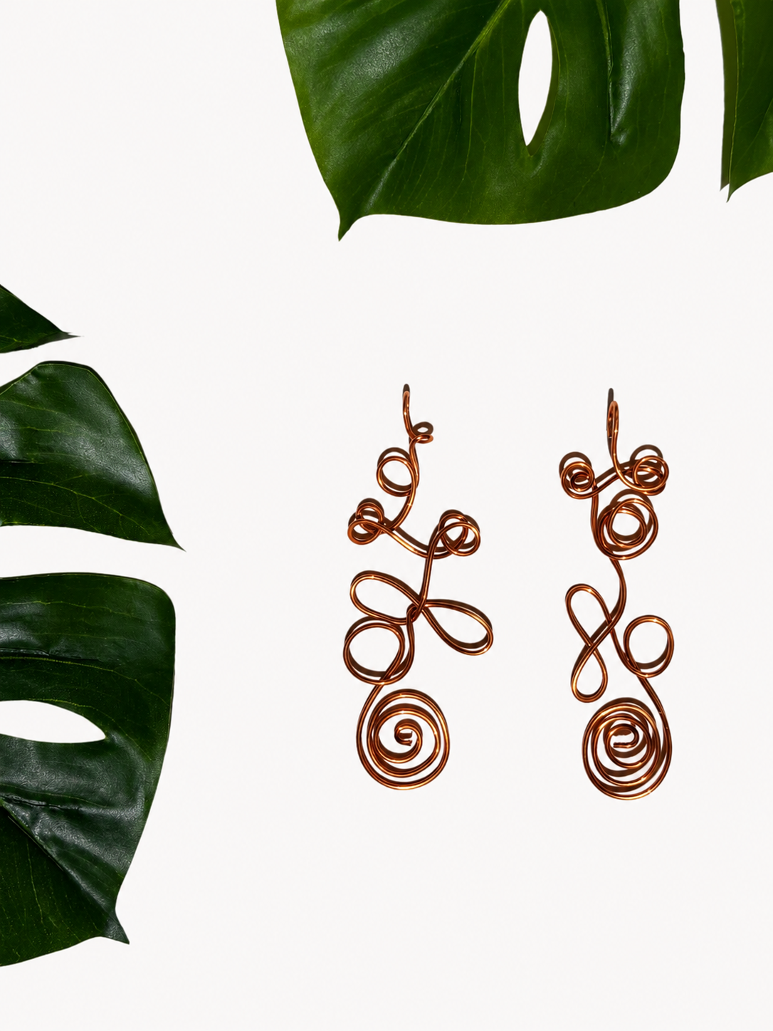 Whimsy Copper Earrings